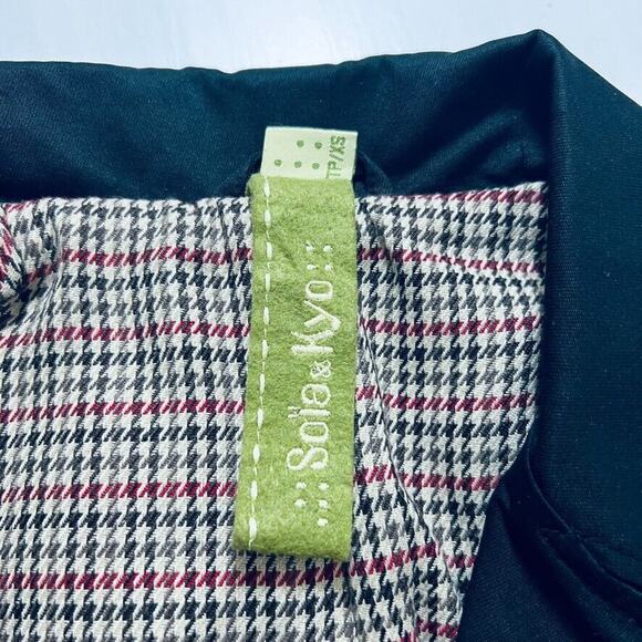 Soia & Kyo Size XS Charlie Crop Jacket Peacoat Moto Style Black - Picture 10 of 11